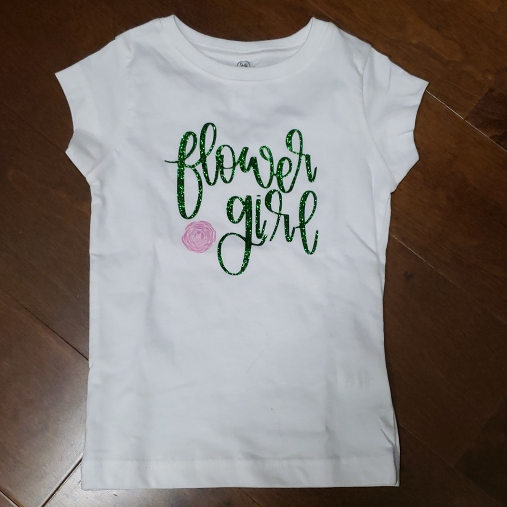 Flower girl t-shirt